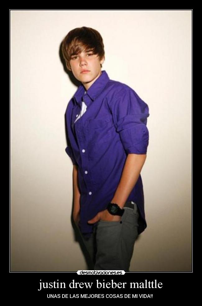 justin drew bieber malttle - 
