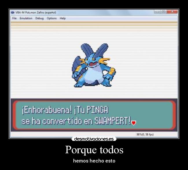 carteles ponerle nombres extranos nuestros pokemones desmotivaciones