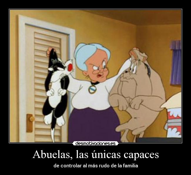 Abuelas, las únicas capaces -