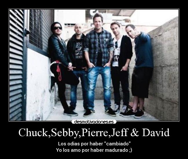 Chuck,Sebby,Pierre,Jeff & David -