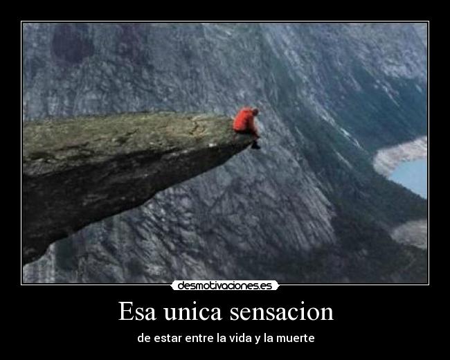 Esa unica sensacion -