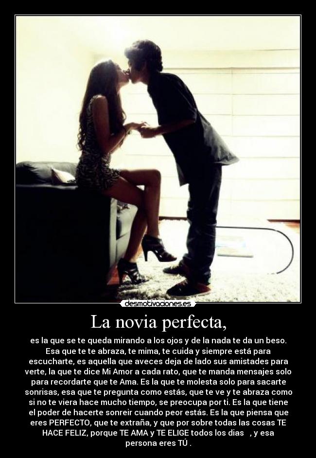 La novia perfecta, - 