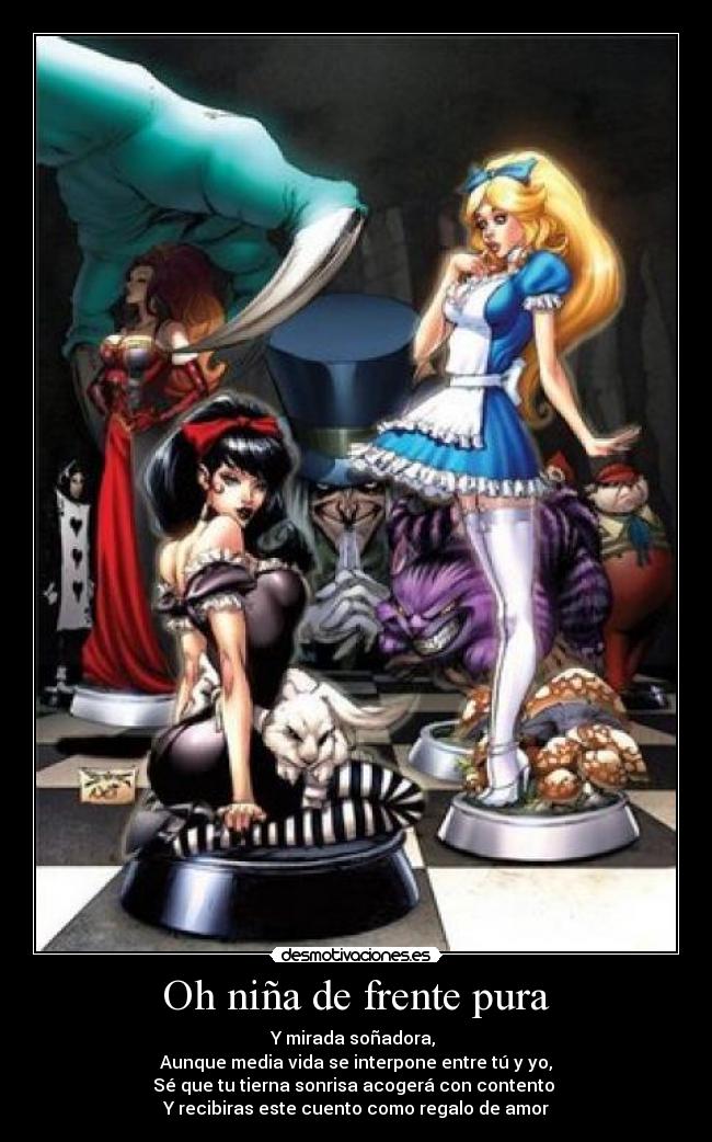 Oh niña de frente pura - 