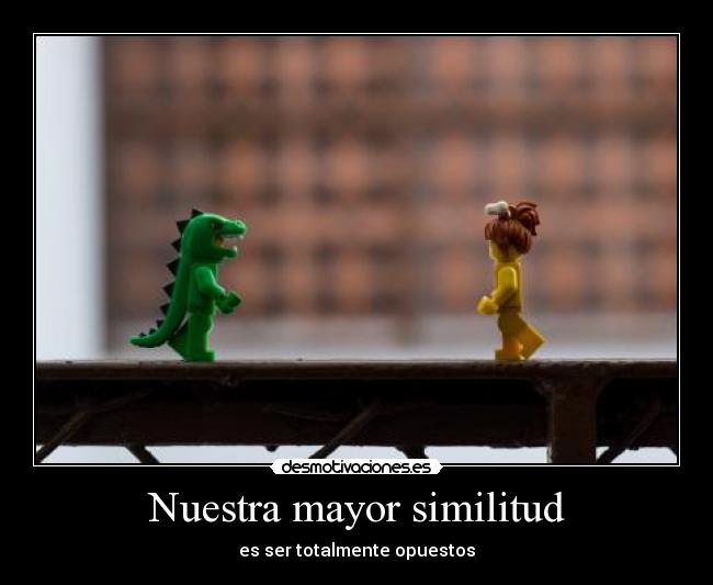 Nuestra mayor similitud - 