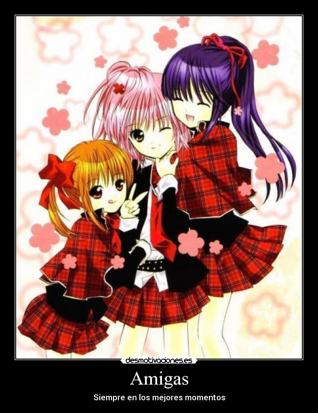 carteles anime shugo chara nadeshiko fujisaki amu hinamori yaya yuiki desmotivaciones