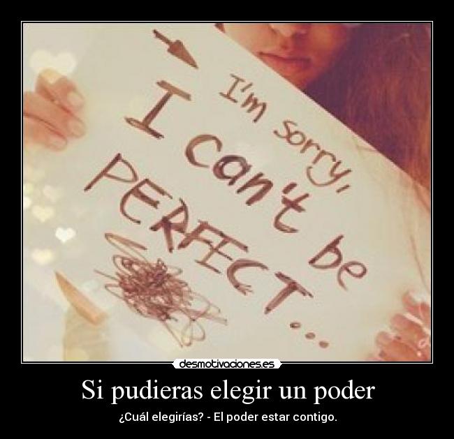 Si pudieras elegir un poder - 