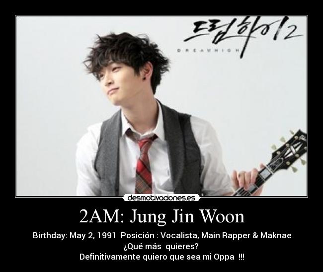 2AM: Jung Jin Woon - 