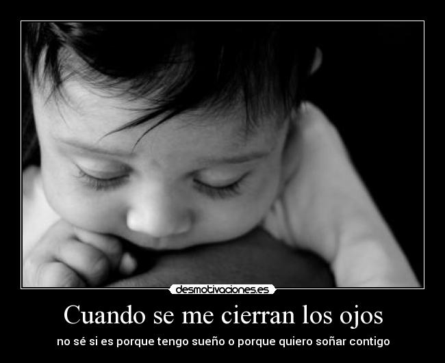 Cuando se me cierran los ojos - 