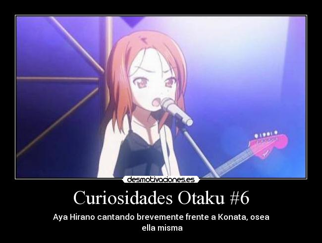 Curiosidades Otaku #6 -