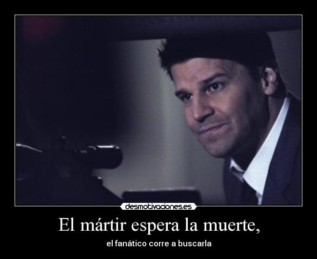 El mártir espera la muerte, - 