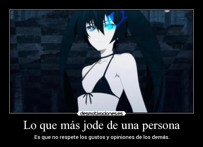 Lo que más jode de una persona -