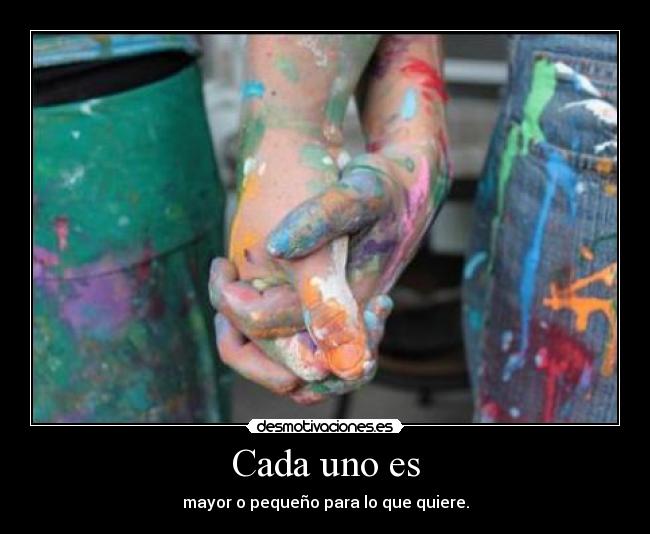 Cada uno es - 