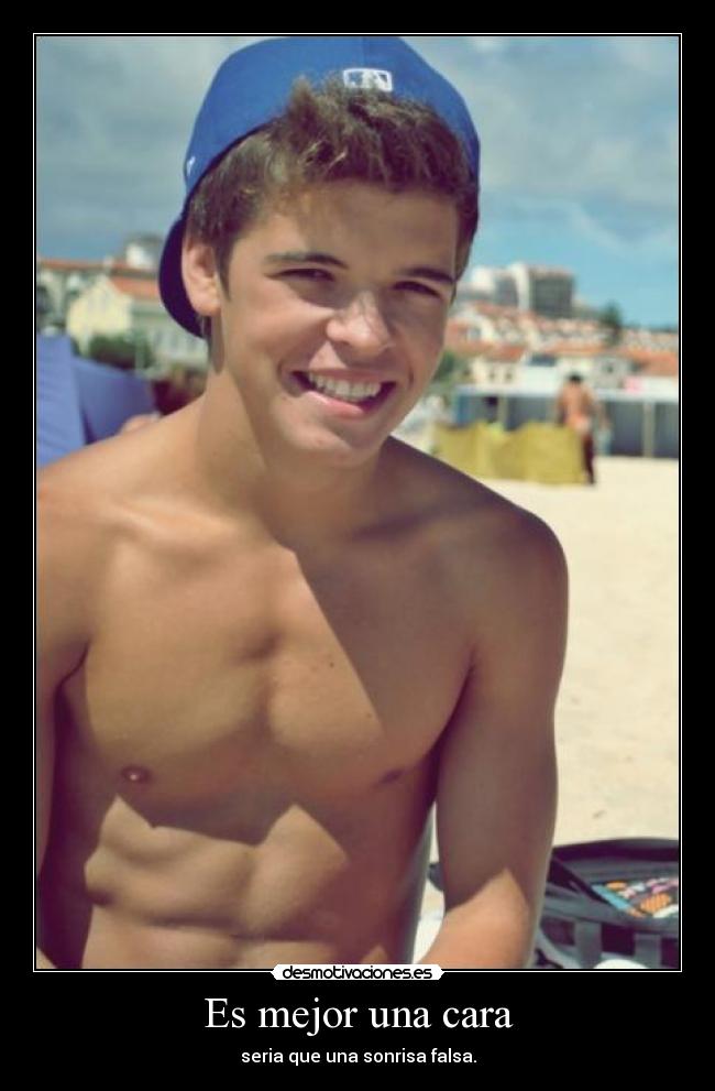 Es mejor una cara -