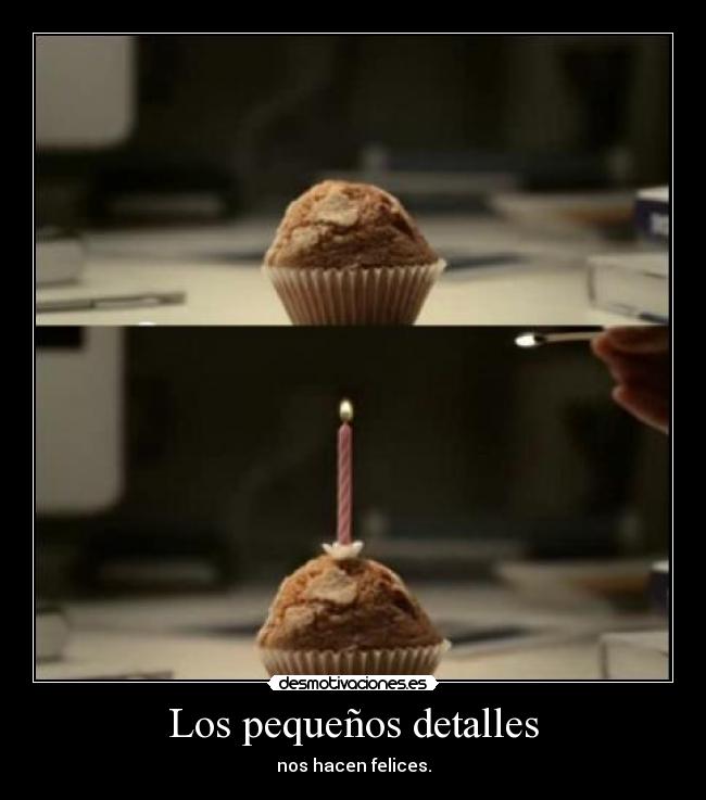 Los pequeños detalles -