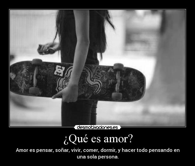¿Qué es amor? -
