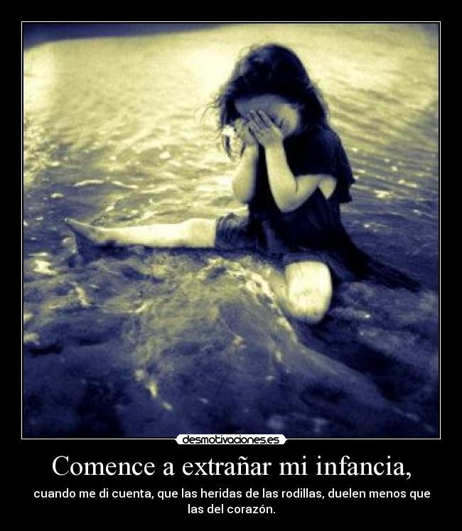 carteles infancia amor corazon extranar infancia desmotivaciones