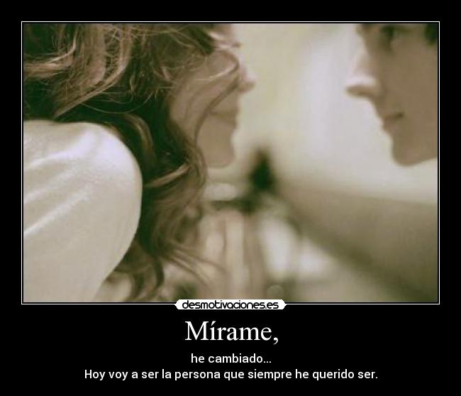 Mírame, - 