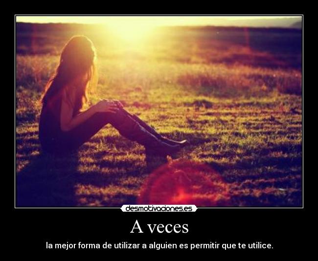 A veces -