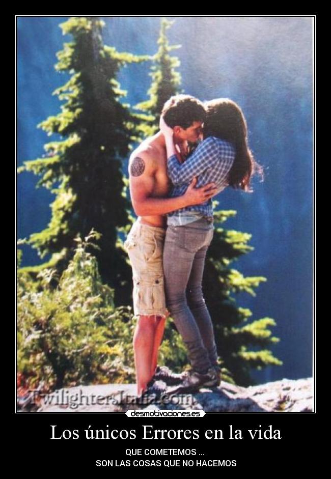 Los únicos Errores en la vida - 