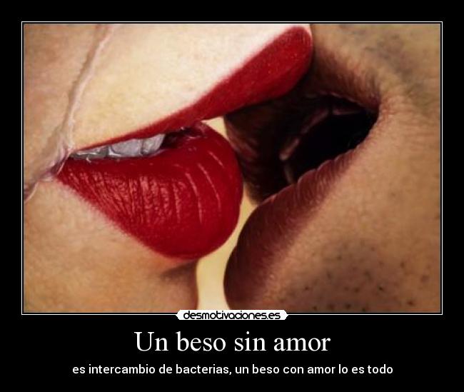 Un beso sin amor -