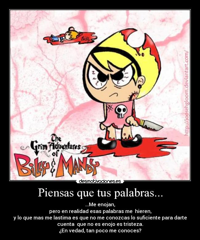 carteles mandy desmotivaciones