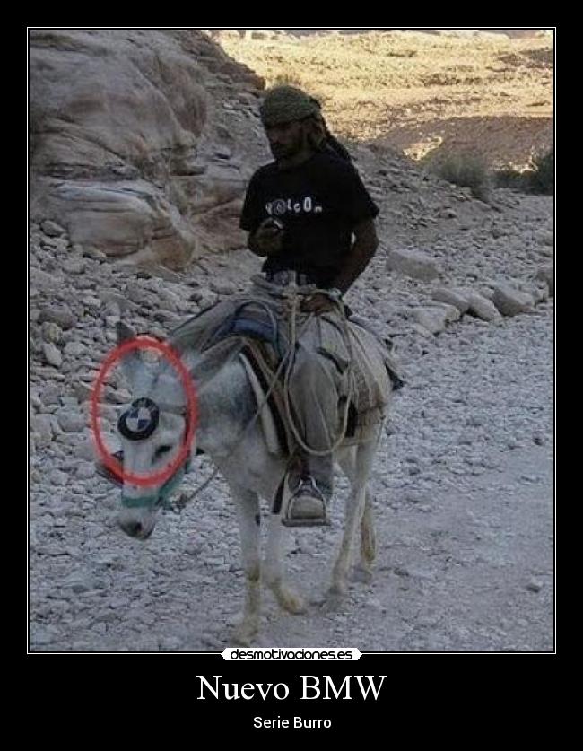Nuevo BMW - Serie Burro