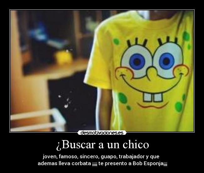 ¿Buscar a un chico - 