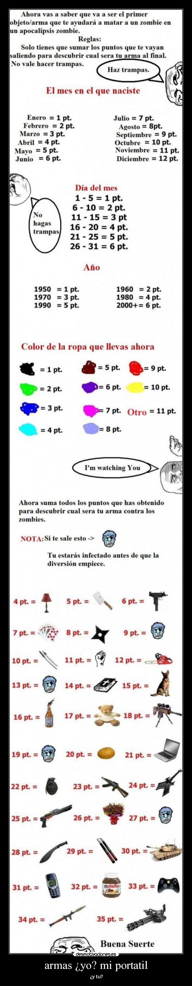 armas ¿yo? mi portatil -