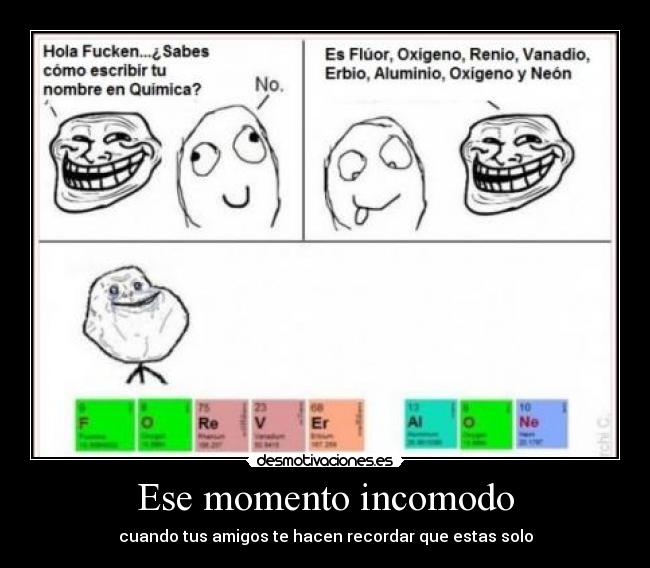 Ese momento incomodo - 