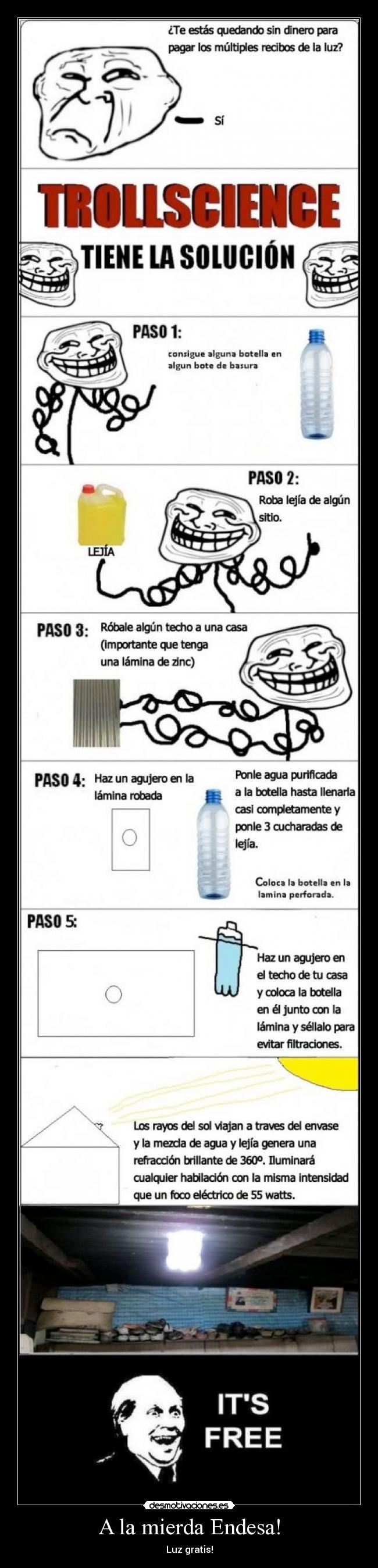 A la mierda Endesa! - Luz gratis!