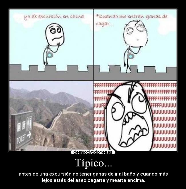 Típico... -