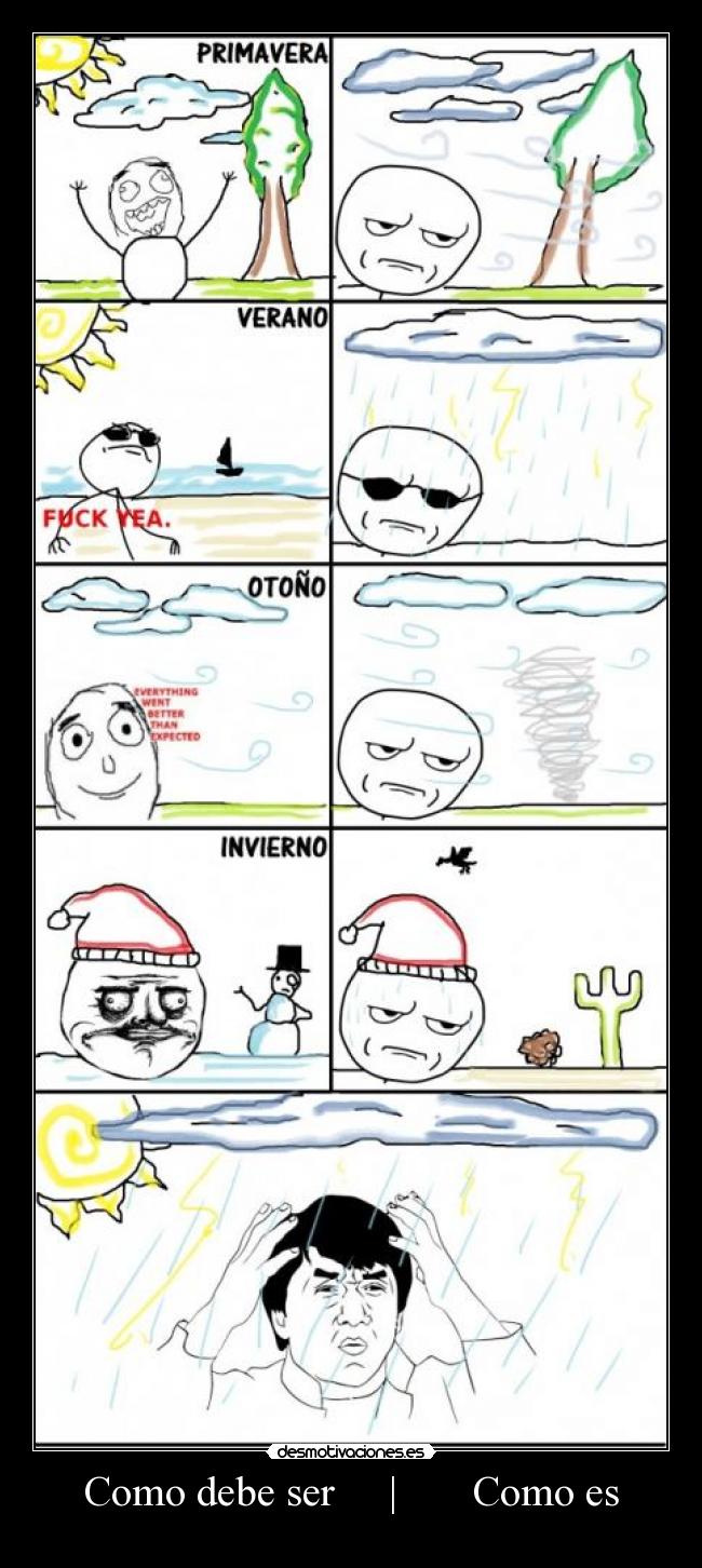 Como debe ser     |       Como es - 