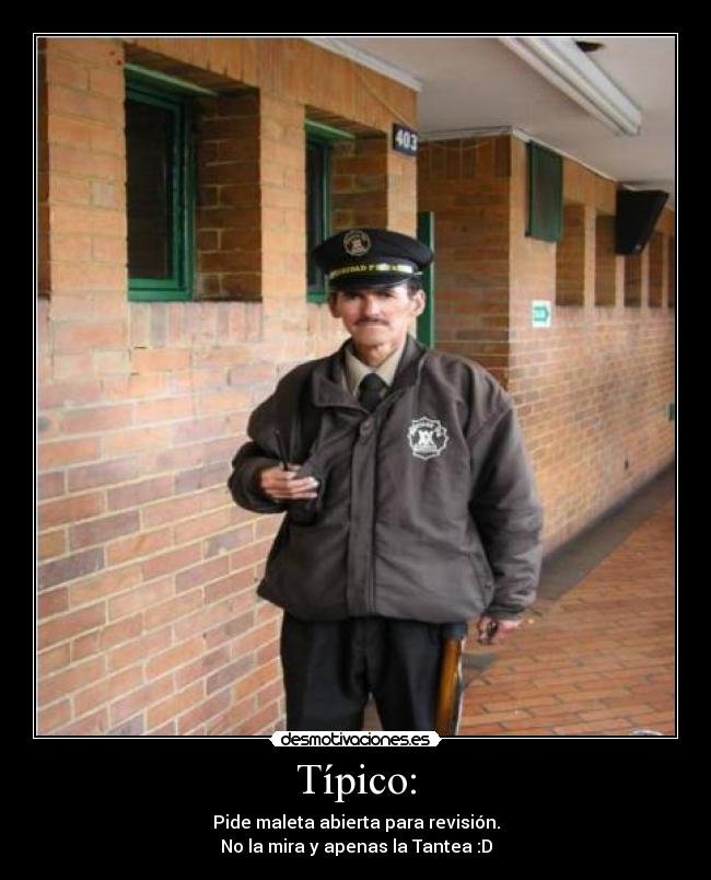 carteles celador desmotivaciones