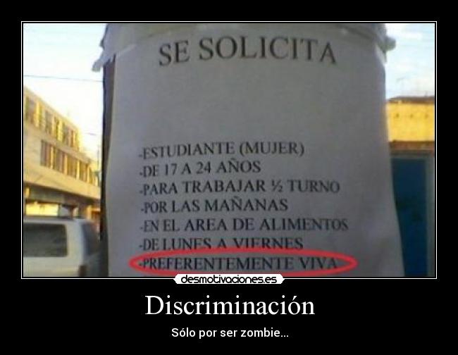 Discriminación - 