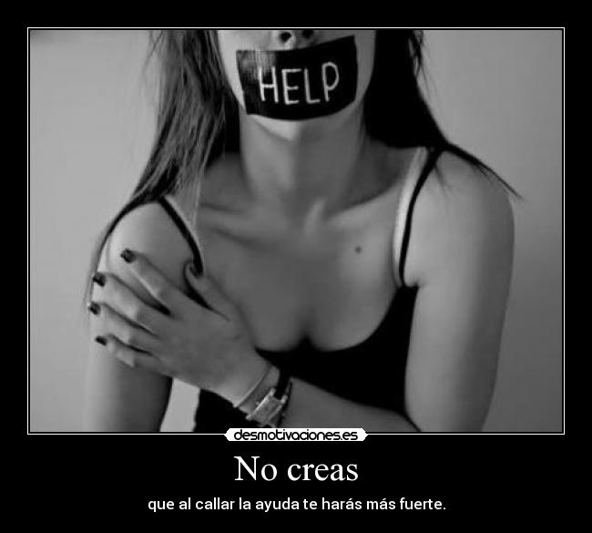 No creas -