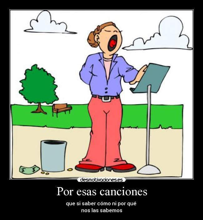 Por esas canciones -