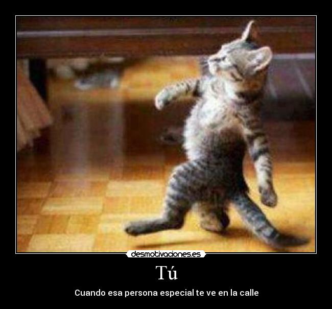 Tú - Cuando esa persona especial te ve en la calle