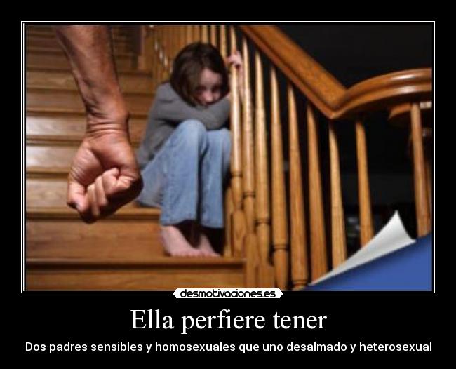 Ella perfiere tener -