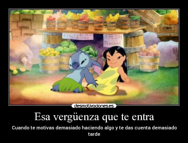 Esa vergüenza que te entra - 