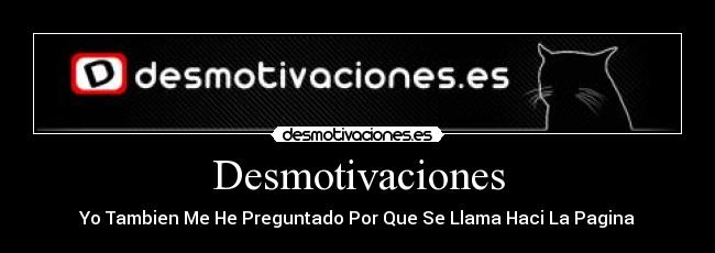 Desmotivaciones - 