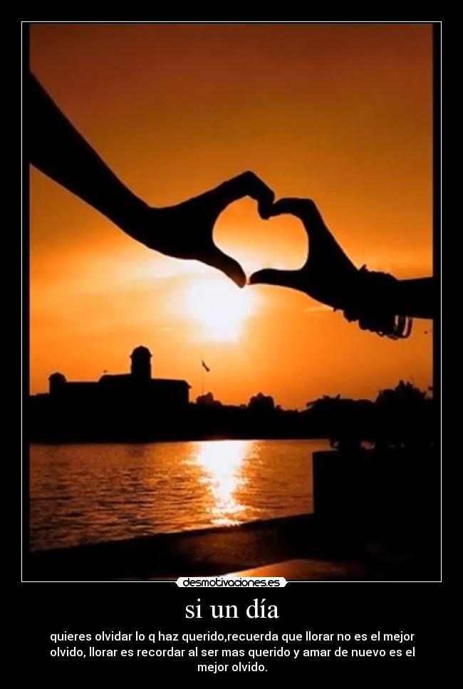 si un día -