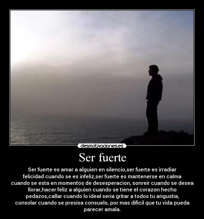 Ser fuerte - 