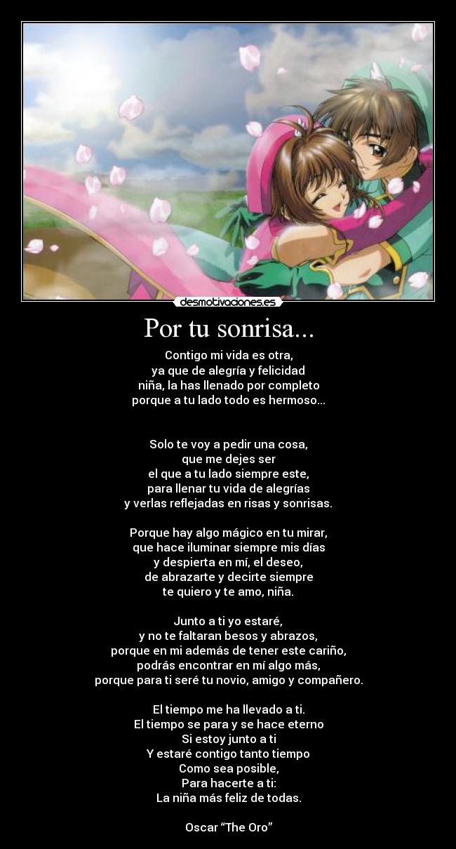 Por tu sonrisa... -