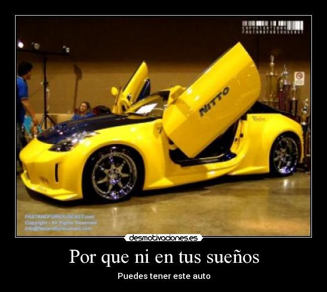 carteles automovil sueno desmotivaciones