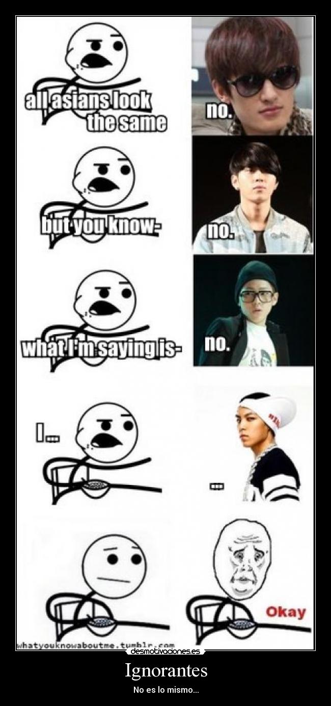 Ignorantes - No es lo mismo...