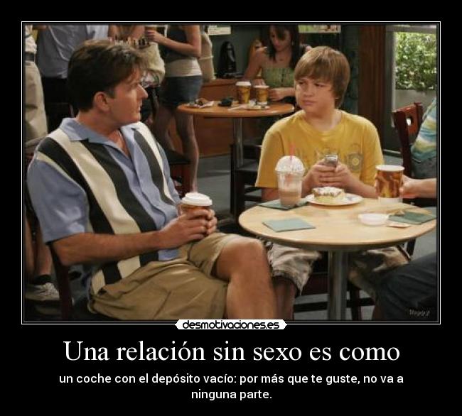 carteles sexo charlie harper jake desmotivaciones