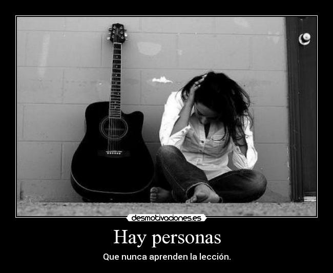 Hay personas -