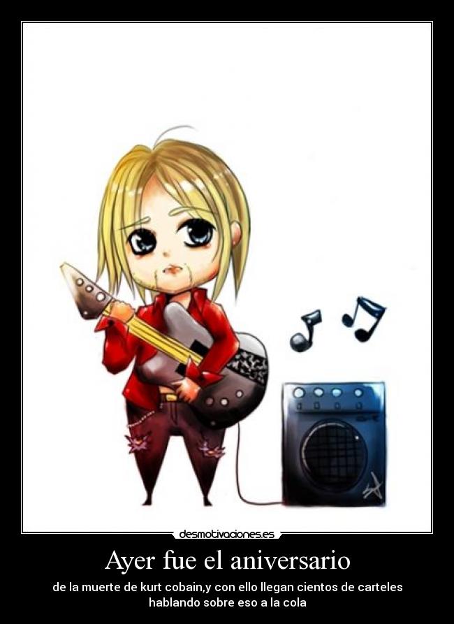 Ayer fue el aniversario -