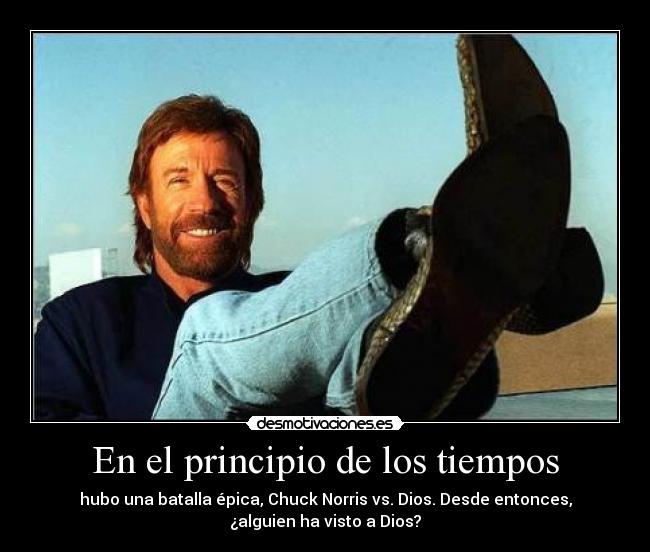 En el principio de los tiempos -