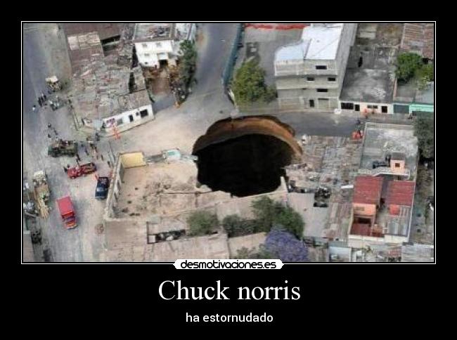 Chuck norris - ha estornudado